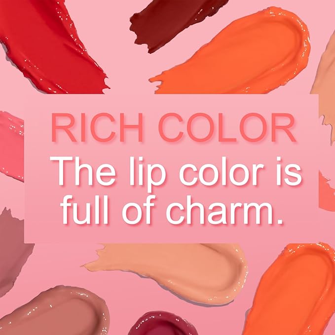 5 Pack Tinted Lip Balm Stocking Stuffers Tinted Chapstick - Moisturizing Lips - No petroleum, Chemicals, Gluten, or Phthalat-Velvo Beauty