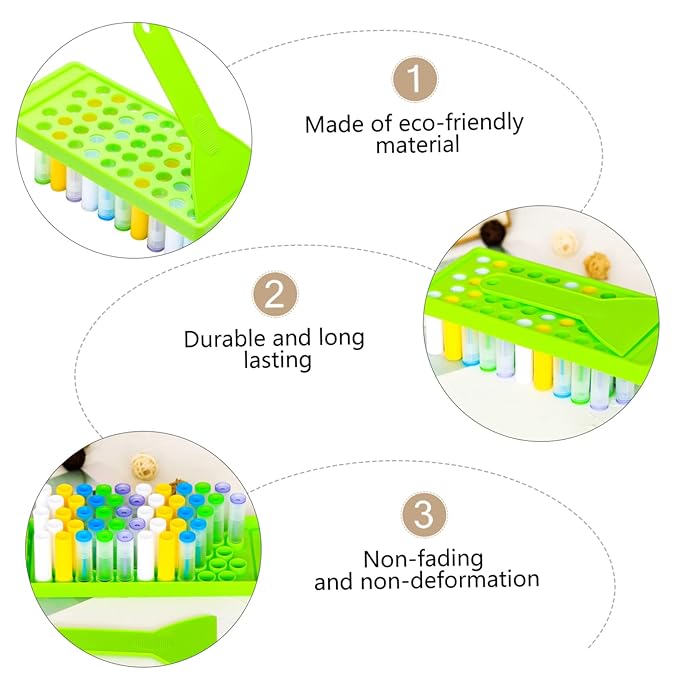 50 Lipstick Filling Mold lip balm pour kit lip balm tube tray lipstick Tray lip tubes stand tray lip balm container tray lip balm tube filling tray kit plastic small-Velvo Beauty