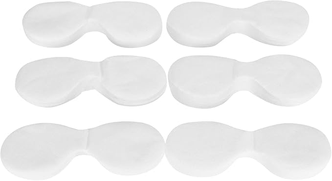 Eye Paper 600pcs Disposable Cotton DIY Eye Paper, Beauty Salon Eye Sheet for Moisturizing Paper Eye s Toner Lotion Paper.-Velvo Beauty