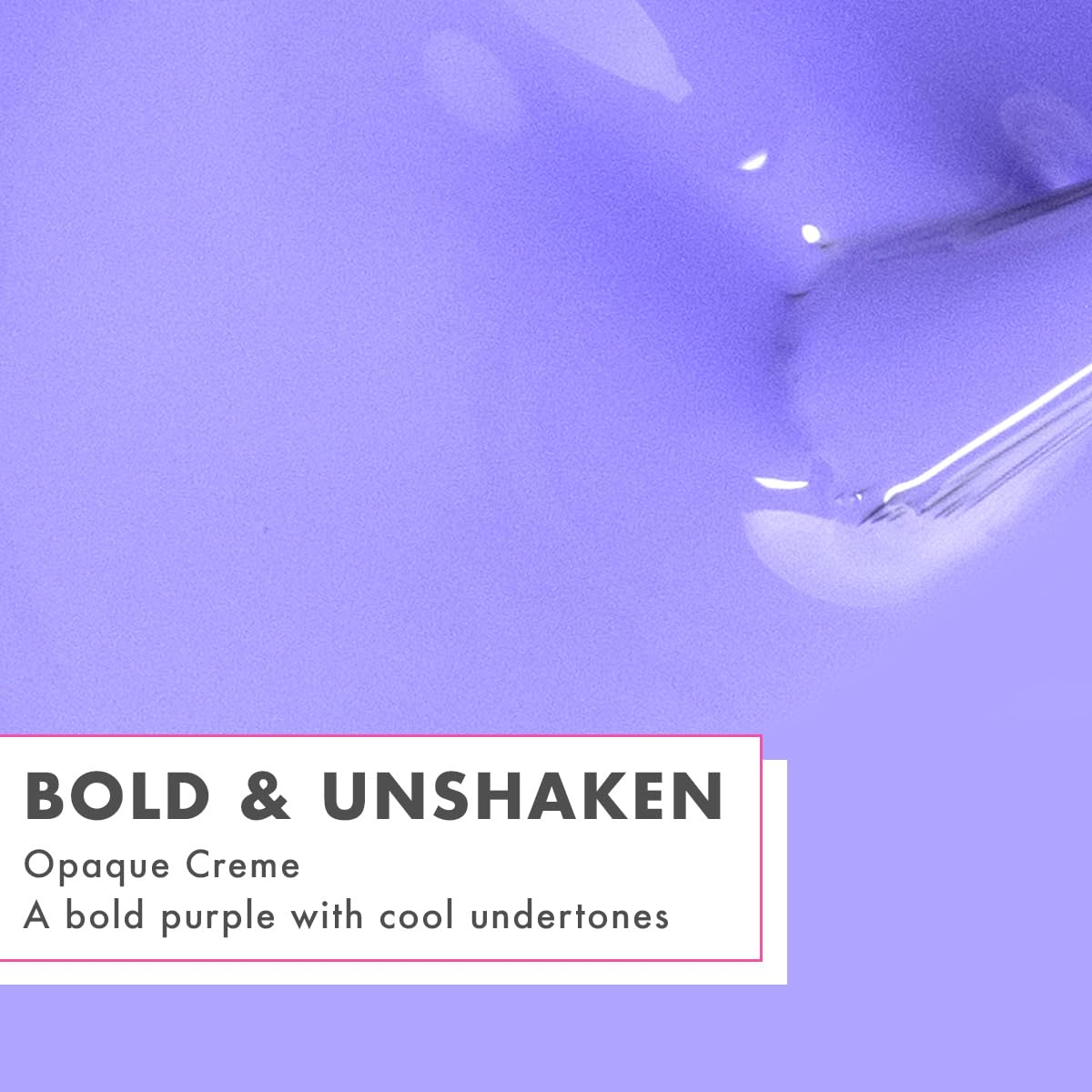 Olive & June Gel Polish | UV LED Nail Lamp Needed | Long Lasting Formula | Up to 21 Days of Wear | Damage-Free Removal | Salon-Quality Manicure at Home | Bold & Unshaken | Bold Purple-Velvo Beauty