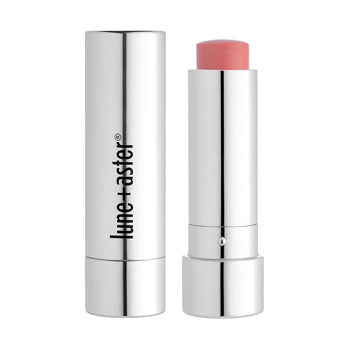 Lune+Aster Tinted Lip Balm - Lift Each Other Up - Vegan, antioxidant-rich vitamins C and E tinted lip balm provides a sheer customizable flush of color for soft, smooth lips-Velvo Beauty