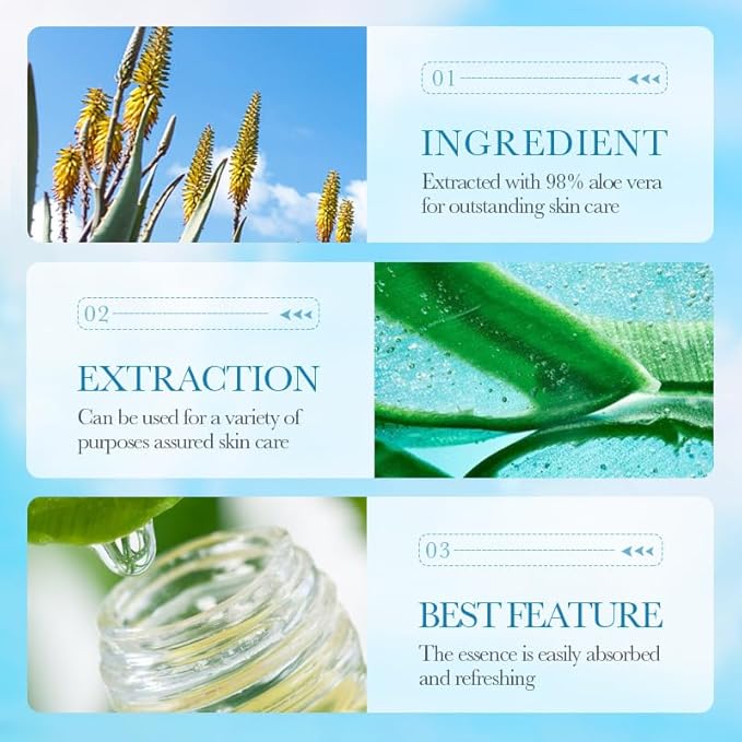 13Pcs Skin Care Products Set, Aloe Vera Skin Care Sets, Skin Care Gift Set for Women Girls, Skincare Routine Set, Face Care Kit for Dry Skin, Hydrating Moisturizer, Cleanser, Face Massage Roller-Velvo Beauty