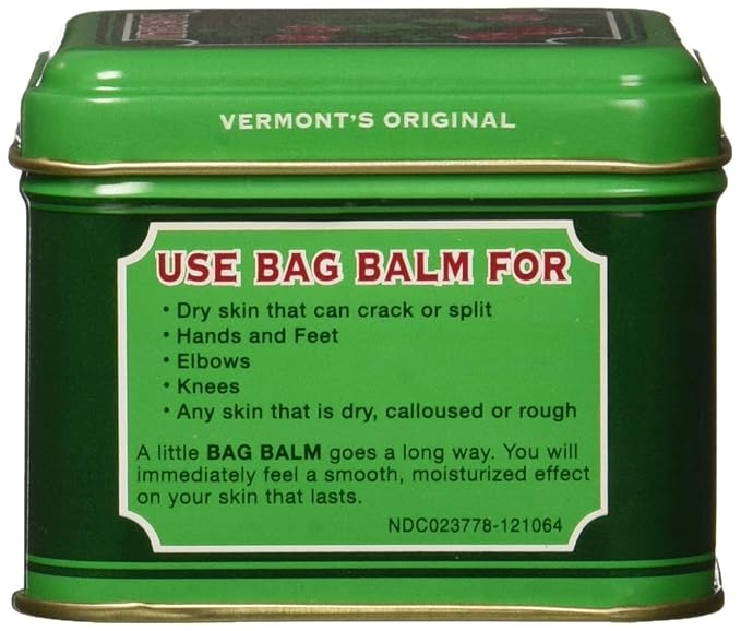 Bag Balm Skin Moisturizer with Lanolin for Chapped Lips, Dry Skin and More | 4oz Tin-Velvo Beauty