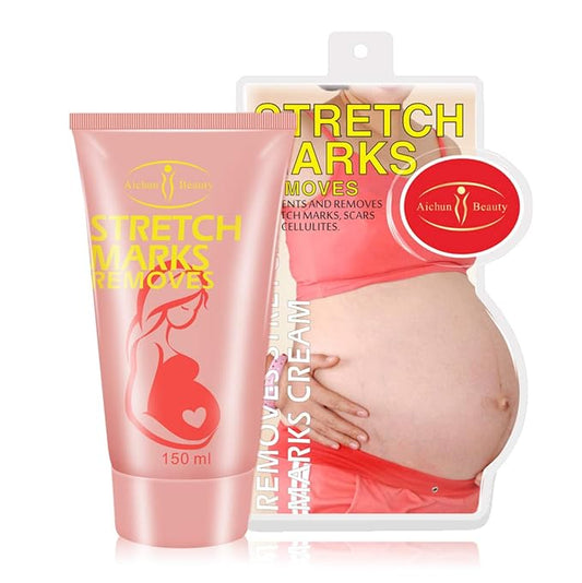 AICHUN BEAUTY Pregnancy Cream Streach Mark Remover Scars Repair Cellulites Lotion Cream 150ml-Velvo Beauty