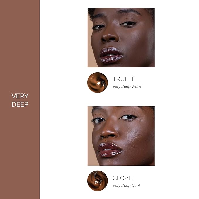 OFIR Skin Satin Medium Coverage Foundation | Buildable, Non-Creasing Finish | Vegan, Cruelty-Free, Paraben-Free Makeup | Blue Light Protection | 1 FL OZ (Coffee - Deep Warm)-Velvo Beauty