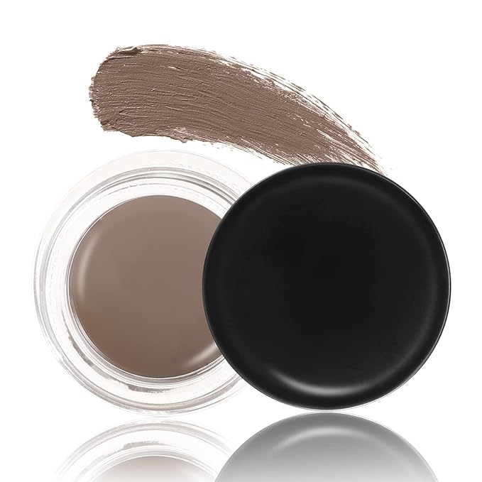 Boobeen Eyebrow Pomade Cream, Waterproof Brow Pomade Gel High Pigmented Long-lasting for Natural Eyebrow Makeup, Suitable for Everyone (Taupe)-Velvo Beauty