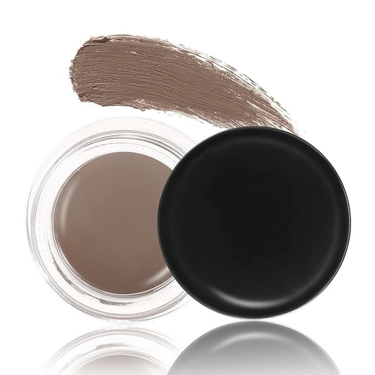 Boobeen Eyebrow Pomade Cream, Waterproof Brow Pomade Gel High Pigmented Long-lasting for Natural Eyebrow Makeup, Suitable for Everyone (Taupe)-Velvo Beauty