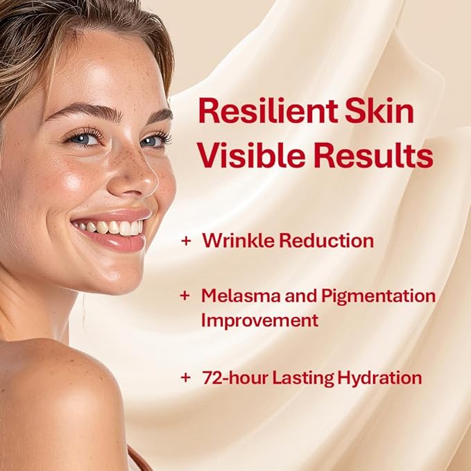 Rothea Resilience Cream, Anti-Aging with Bakuchiol 10,000ppm (Natural Retinol Alternative), Face Moisturizer, Neck Cream with Collagen, Ceramides, Peptides, Niacinamide, Korean Skin Care, 1.7 oz-Velvo Beauty