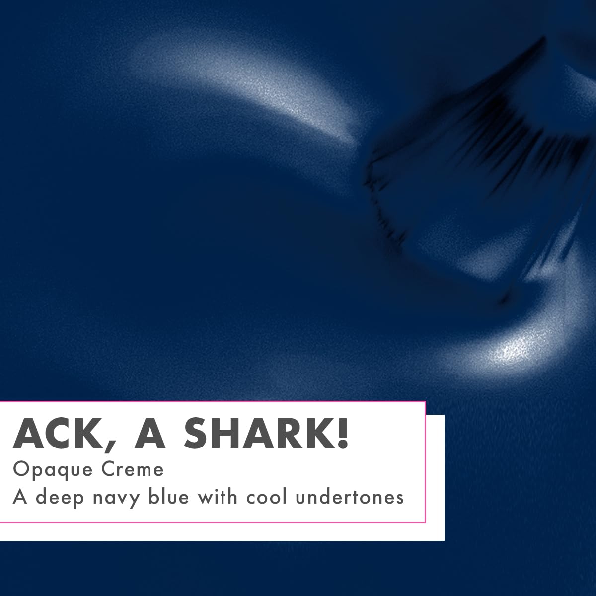 Olive & June Long Lasting Nail Polish | Plump Gel-Like Finish No Lamp Needed | Lasts up to 10 days | Salon-Quality Color at Home | 15-Free Vegan Cruelty-Free, Chip-Resistant Shine | Ack, a shark Navy-Velvo Beauty