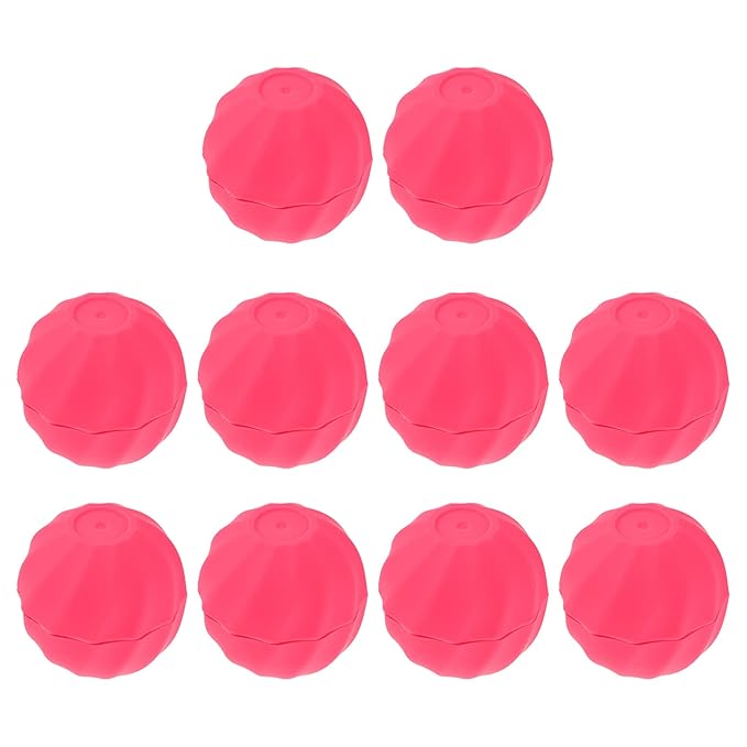 Lipgloss Containers Empty 10Pcs Empty Lip Lip Balm Bottles Filling Lipstick Box Empty Lip Balm Sphere Containers Balm Sphere Containers Empty Lip Balm Tubes-Velvo Beauty