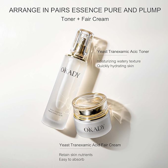 O’KADY Face Skincare Sets Anti Aging Beauty Products Skin Care 6-piece For Women Skincare Kits With Cleanser,Toner,Serum,Eye Cream,Lotion,Facial Cream,Primer Cream Travel Kit For Wife Mom-Velvo Beauty