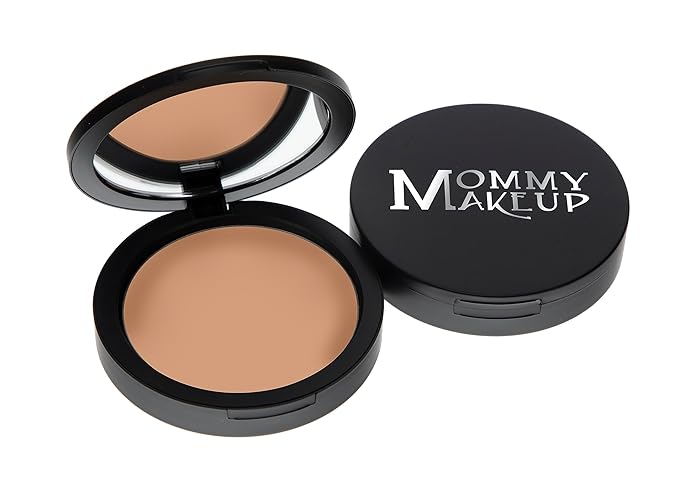 Mineral Dual Powder in Craving (Medium/Dark) | 4-in-1 Pressed Mineral Foundation with SPF 15 for Flawless Glow & Soft Looking Skin | Oil Free, Talc Free, Gluten Free | 0.45 Oz | by Mommy Makeup-Velvo Beauty