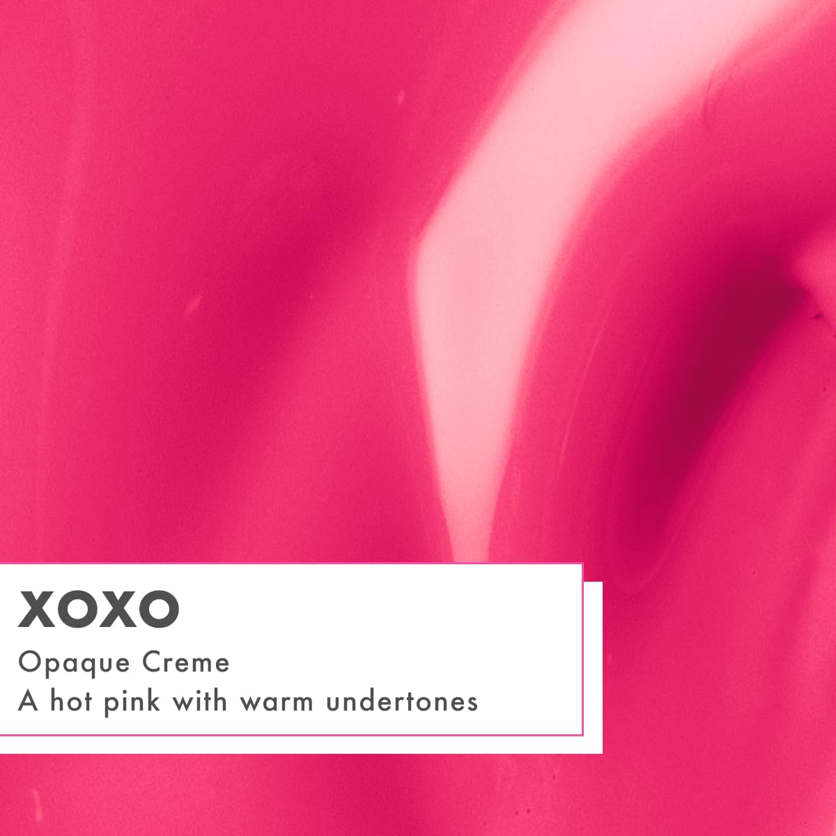 Olive & June Gel Polish | UV LED Nail Lamp Needed | Long Lasting Formula | Up to 21 Days of Wear | Damage-Free Removal | Salon-Quality Manicure, Pedicure at Home | XOXO | Hot Pink-Velvo Beauty