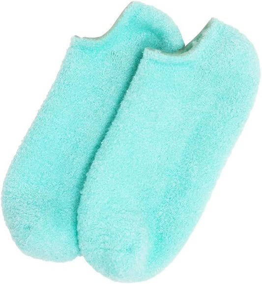 Barefoot Scientist Sleep On It Overnight Moisturizing Gel Socks, Nourish Your Feet (Teal)-Velvo Beauty