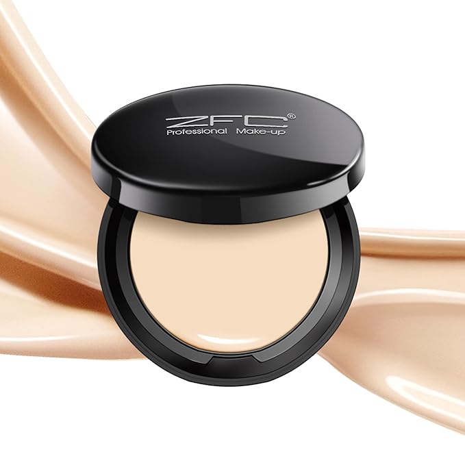 Foundation Makeup Concealer, Medium-to-Full Coverage Foundation Cream, Long Lasting Waterproof Up to 12HR Hybrid Setting Powder-Velvo Beauty