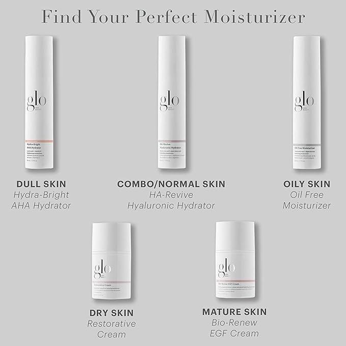 Glo Skin Beauty Hydra-Bright AHA Hydrator, Travel Size - Lightweight, Illuminating Treatment Moisturizer Targets a Brighter, Smoother Complexion (0.75 Fl Oz)-Velvo Beauty
