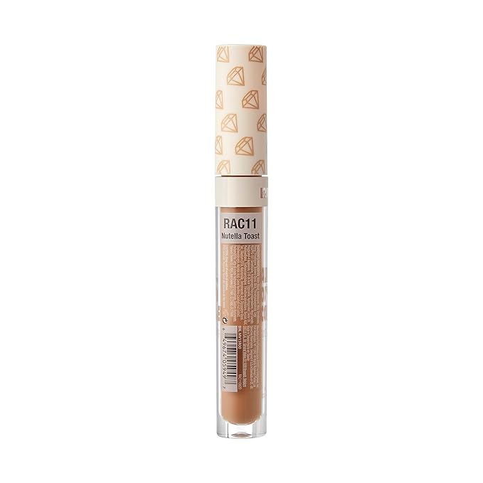 Ruby Kisses All Day Concealer Lightweight Full Coverage Multi-Use Concealer 0.13 Fl Oz (4-2 Nutella Toast (11))-Velvo Beauty