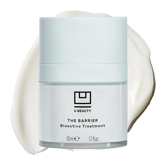 U Beauty BARRIER Bioactive Treatment - Night Cream Moisturizer for Face for Softer & Stronger Skin, Improves Rough, Dull Skin, Overnight Skin Barrier Cream with Urea, & Hyaluronic Acid - 1.7 fl oz-Velvo Beauty