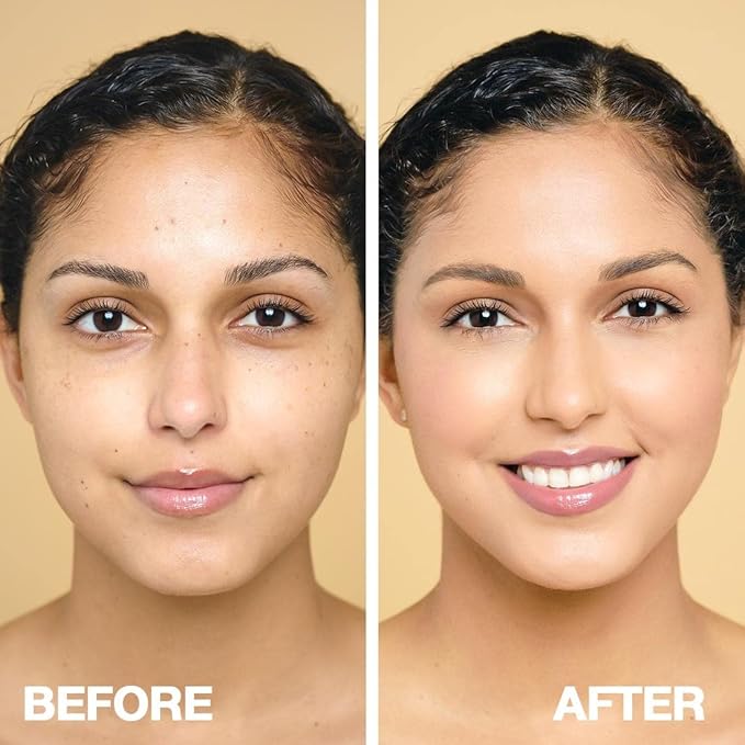 Palladio Full-Coverage Color Correction CC Cream, Oil-Free with Peptides & Vitamin C, Best for Correcting Redness and Uneven Skin Tone, Buildable Foundation Coverage (Med 30N)-Velvo Beauty