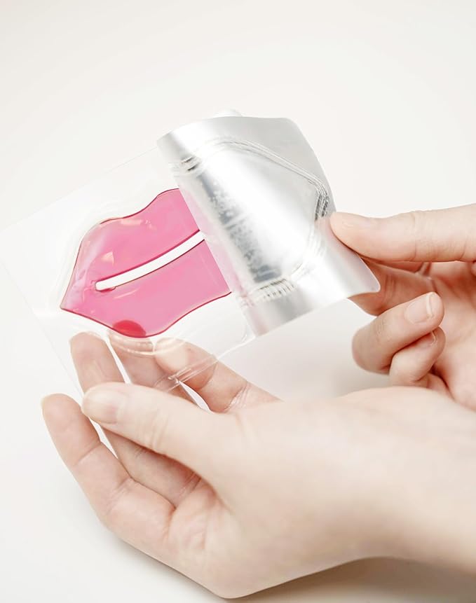 Lip Mask by Lipciouss - Hydration & Rejuvenation for Dry & Chapped Lips with Collagen, 5 Count (Pack of 1)-Velvo Beauty