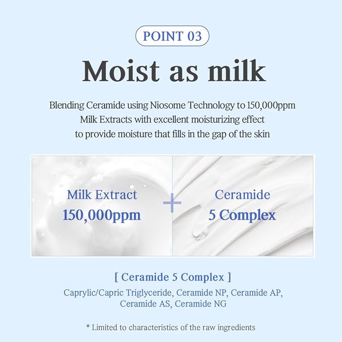 NACIFIC Uyu Cream Moisturizing Set Toner 150ml 5.07fl.oz, Ampoule 50ml 1.69fl.oz, Cream 50ml 1.69fl.oz, Milk Jeju Island, 100 housr lasting, Deep Moisture-Velvo Beauty