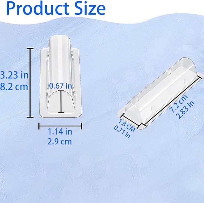 WESAPPINC Clear Chapstick Pouch Plastic Lip Balm Pouches for Gift Cards & Money Cards,Lip Balm Plastic Cover with Adhesive (60PACK)-Velvo Beauty