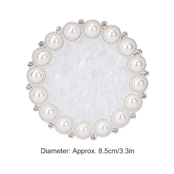 Polish Mix Palette, Resin Nail Art Display Board Cosmetic Nail Mixing Palette Color Mixing Nail Art Tips Display Plate(Silver)-Velvo Beauty