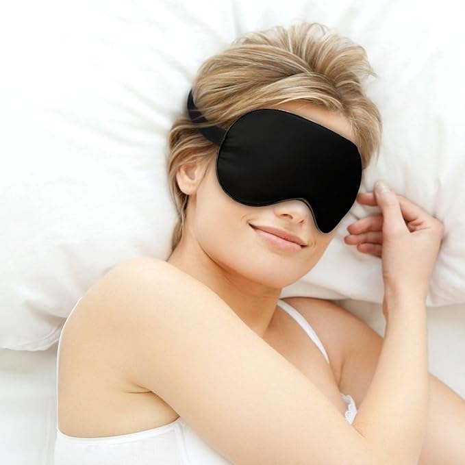 Custom Eye Mask Design Your Own Personalized Eye Shade Add Your Image Text Logo Light and Easy to Carry Effective Shadin Adjustable, 1pcsBlack, 8.1"x4.1"-Velvo Beauty