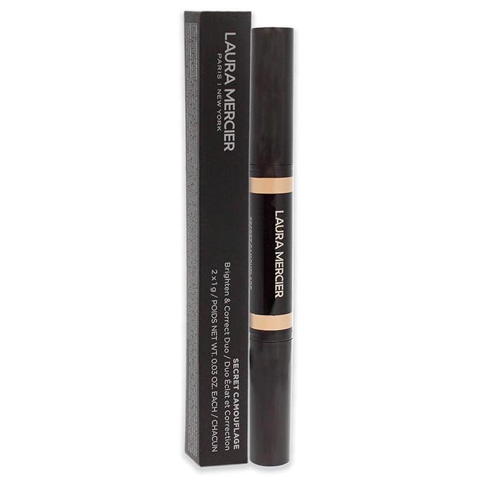 Laura Mercier Secret Camouflage Concealer Duo Stick - 1N Fair with Neutral Undertones Women 2 x1g/ 0.03 oz-Velvo Beauty