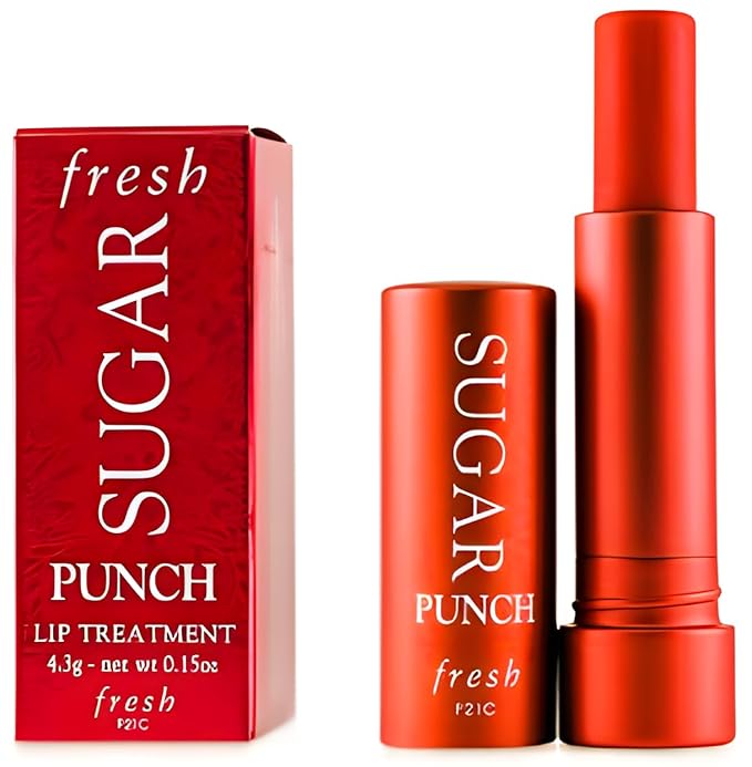 Sugar Punch Lip Treatment Sunscreen SPF15 NIB 0.15oz/4.3g-Velvo Beauty