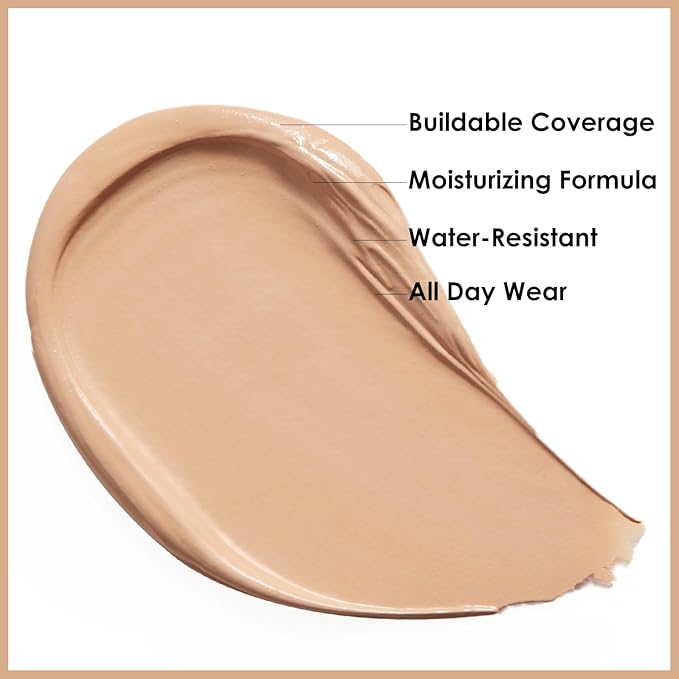 FOCALLURE FIX CORRECTOR Concealer Stick, Full Coverage Concealer Makeup, Color Corrector for Dark Circles, Including Replaceable Applicator, YL04 CAFE-Velvo Beauty
