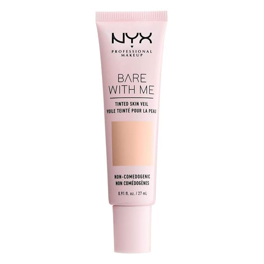 NYX PROFESSIONAL MAKEUP Bare With Me Tinted Skin Veil, Lightweight BB Cream - Pale Light-Velvo Beauty