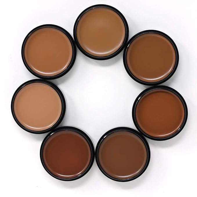 Mehron Makeup Celebre Pro Cream Kit (Dark)-Velvo Beauty