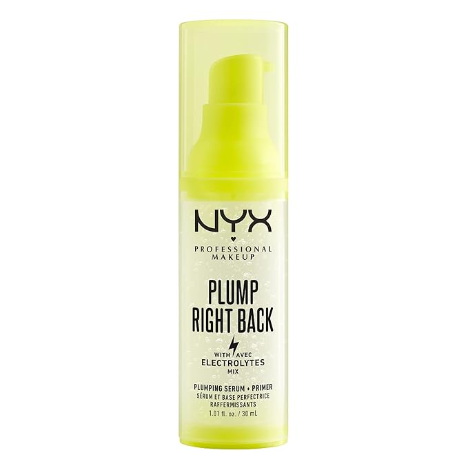 NYX PROFESSIONAL MAKEUP Plump Right Back Plumping Serum & Primer, With Hyaluronic Acid-Velvo Beauty