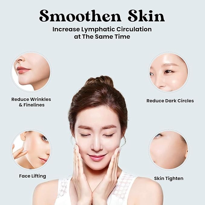 ROSELYNBOUTIQUE Gua Sha Facial Tools & Face Roller for Lift Wrinkless Natural Skincare Tool Jade Roller Guasha Tool for Face (Green)-Velvo Beauty