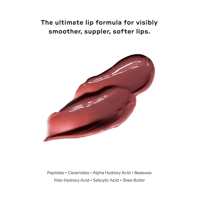 U Beauty The PLASMA Tinted Lip Compound - Anti-Aging & Anti-Wrinkle Lip Gloss, Hyaluronic Acid, Shea Butter & Peptides for Hydration & Plumping, Lady- 15 mL-Velvo Beauty