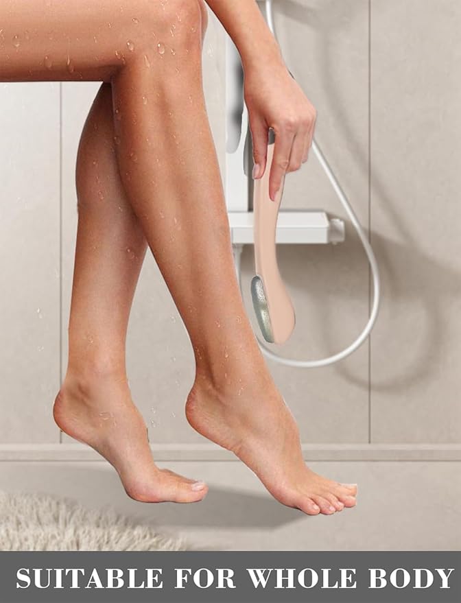 NEWDERMO Microdermabrasion Machine Pro, Large Diamond Electric Microdermabrasion Wand Tool With 3 Levels Frequency for Face Body Exfoliate Skin Care (Pink)-Velvo Beauty