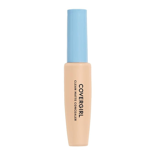 COVERGIRL - Clean Matte Concealer, Oil-Free, Lightweight Formula, Blendable, Natural-Looking Coverage, 100% Cruelty-Free-Velvo Beauty