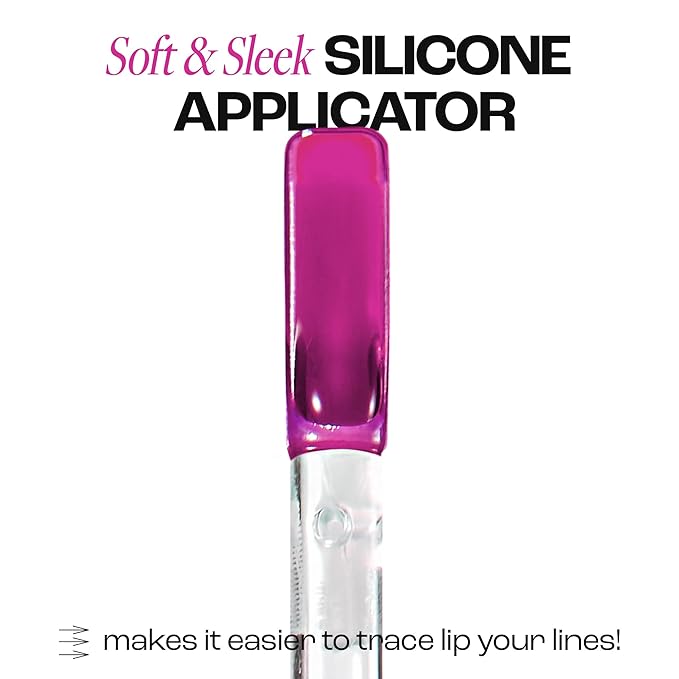 Rouge Star Plumping Lip Tattoo (0.17 oz) - 72-HR Long Lasting Waterproof Peel Off Lip Stain - Transfer-Proof, Non -Sticky Hydrating Matte Lip Tint Tattoo (Plum Berry)-Velvo Beauty