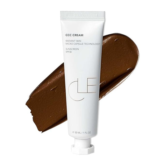 CLE Cosmetics CCC Cream (Neutral Deep 503 / SPF 30) - Color Correcting With Sunscreen - Lightweight, Hydrating Foundation - BB & CC Hybrid - Light to Medium Coverage - 1 fl oz-Velvo Beauty