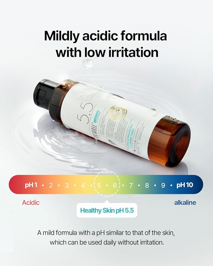 ACWELL Licorice pH Balancing Korean Toner for Cleansing - Alcohol-Free PH5.5 Hydrating Facial Astringent -Skin Clarifying & Hydration Boosting Toner, 5.1 fl.oz. 2 Pack-Velvo Beauty