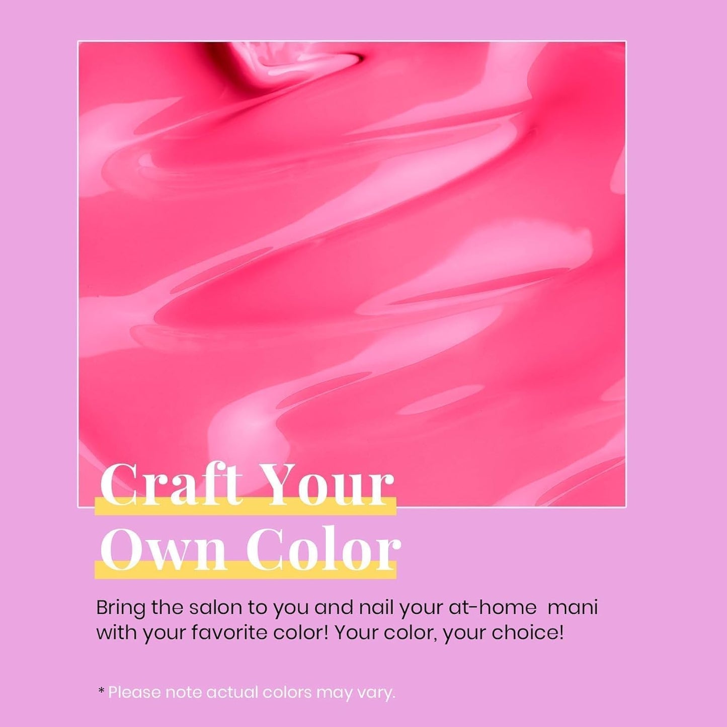 Beetles Hot Pink Gel Nail Polish 1Pcs 15ml Neon Pink Gel Nail Polish Bright Color Soak Off Uv LED Nail Lamp for Women DIY Manicure Gifts for Mom-Velvo Beauty