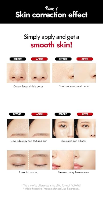 MERYTHOD PORE-CHAK Stick Primer Erasing Mattifying Hard Primer Stick, Filttered Effect, Easy Stick Type, Uneven&Pore Cover 0.4oz-Velvo Beauty