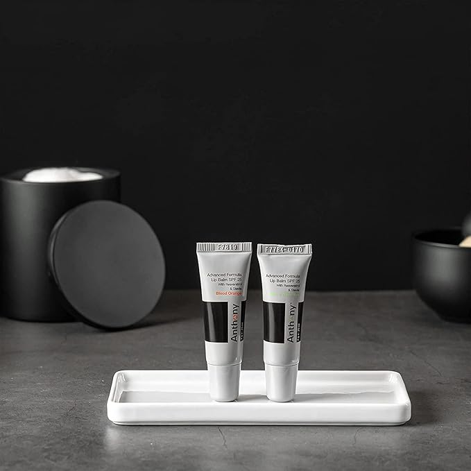 Anthony 25 SPF Lip Balm with Sunscreen for Lips – Contains Green Tea Extract, Shea Butter & Vitamin E – Moisturizing Repair Care Treatment for Chapped & Dry Lips 2-Pack-Velvo Beauty