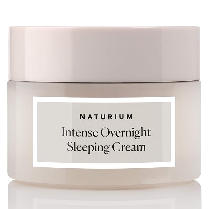 Naturium Intense Overnight Sleeping Cream, Hydrating & Anti-Aging Face Moisturizer, 1.7 oz-Velvo Beauty