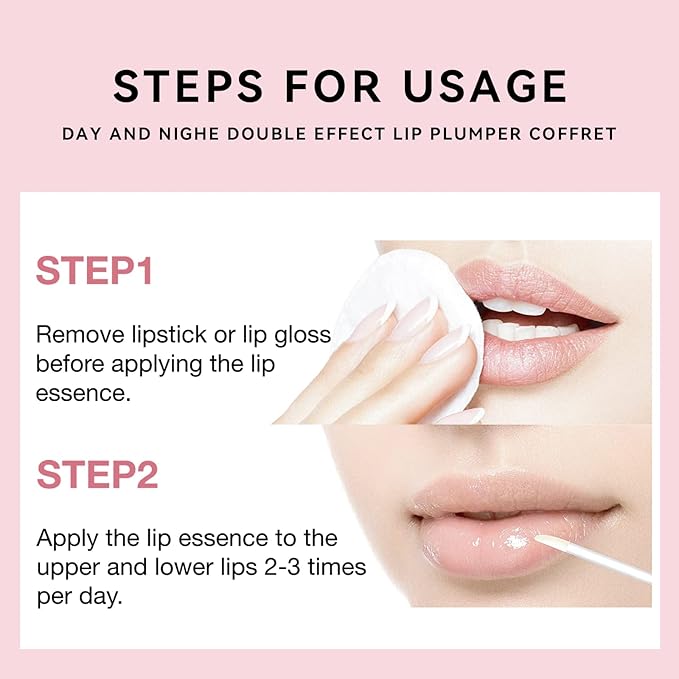 KISSIO Lip Plumper Set,Natural Lip Plumper and Lip Care,Lip Plumper Gloss,Lip Moisturizing,Day and Night Ues,4PCS Lip Plumper,Cruelty Free,5.5 ml*4-Velvo Beauty