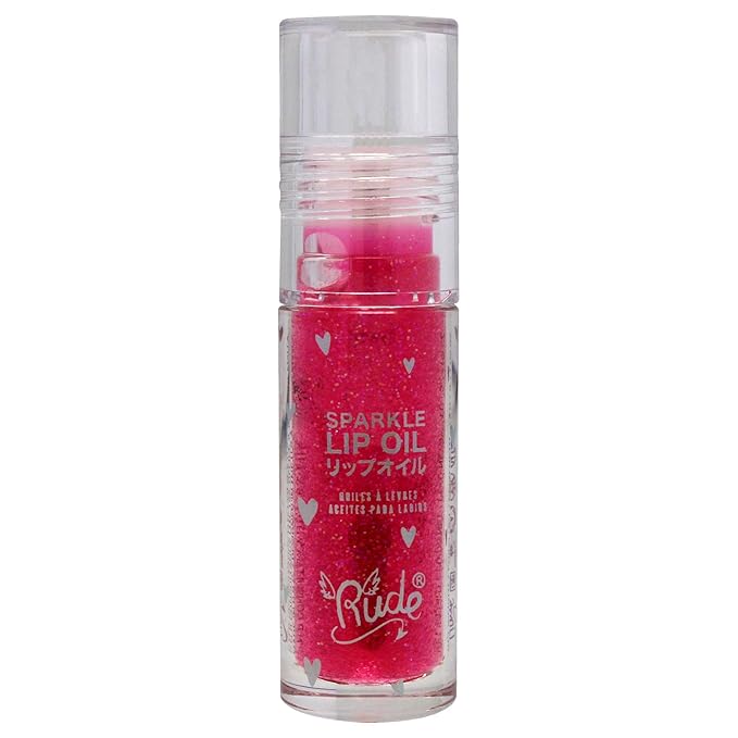 RUDE Manga Sparkle Lip Oil-Velvo Beauty