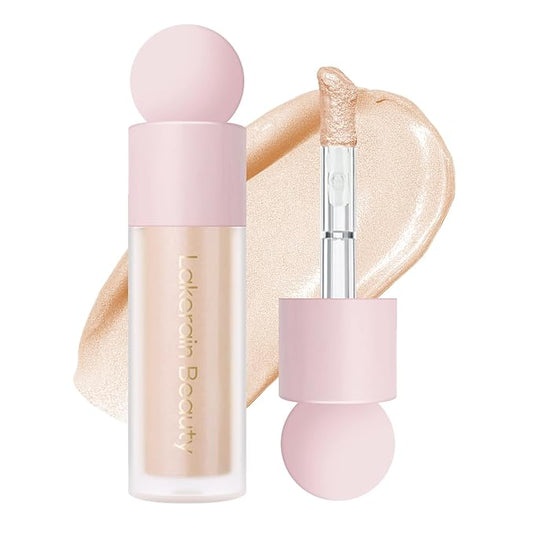 KYDA Liquid Highlighter, High Glossy Face Illuminator, Radiant Glow Liquid Filter, Silky Creamy Face Enhancing Makeup, Buildable Formula-Starlight-Velvo Beauty