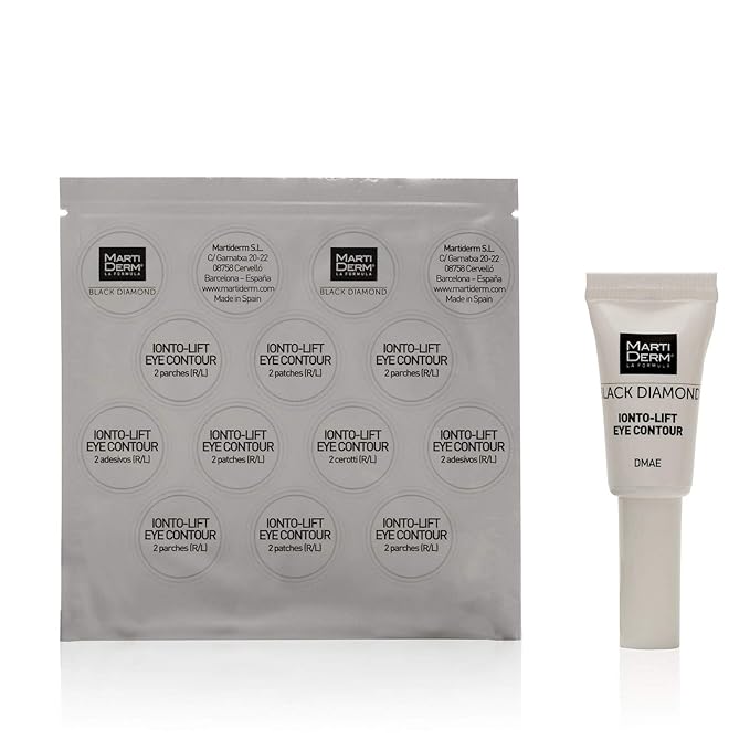 Martiderm Black Diamond Ionto-lift Eye Contour 4x2patches + 4ml Gel-Velvo Beauty