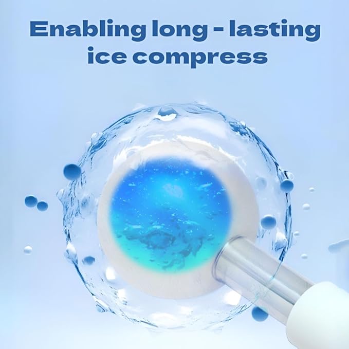 Ice Globes for Face & Eyes, Unbreakable Stainless Steel Cryo Massagers for Skincare Routines, Multifunctional Cold Roller Cooling Globes for Puffiness, Sagging Skin, Fine Lines, and Facial Relaxation-Velvo Beauty